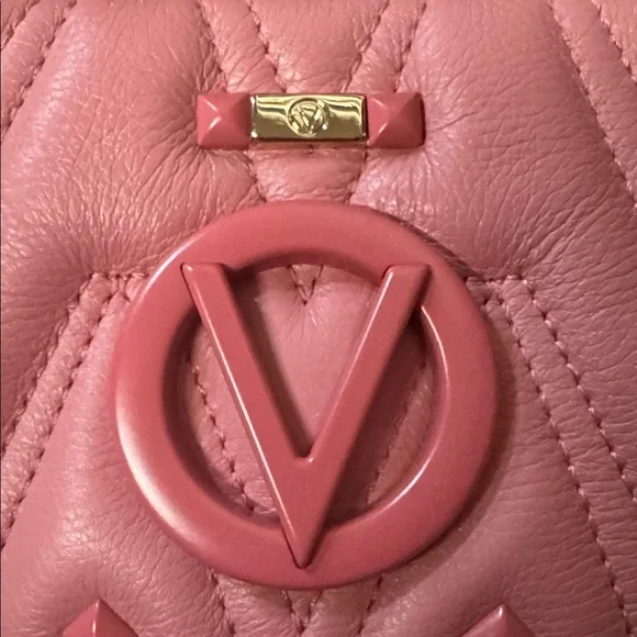 MARIO VALENTINO LEATHER HANDBAG NWT - Picture 4 of 6